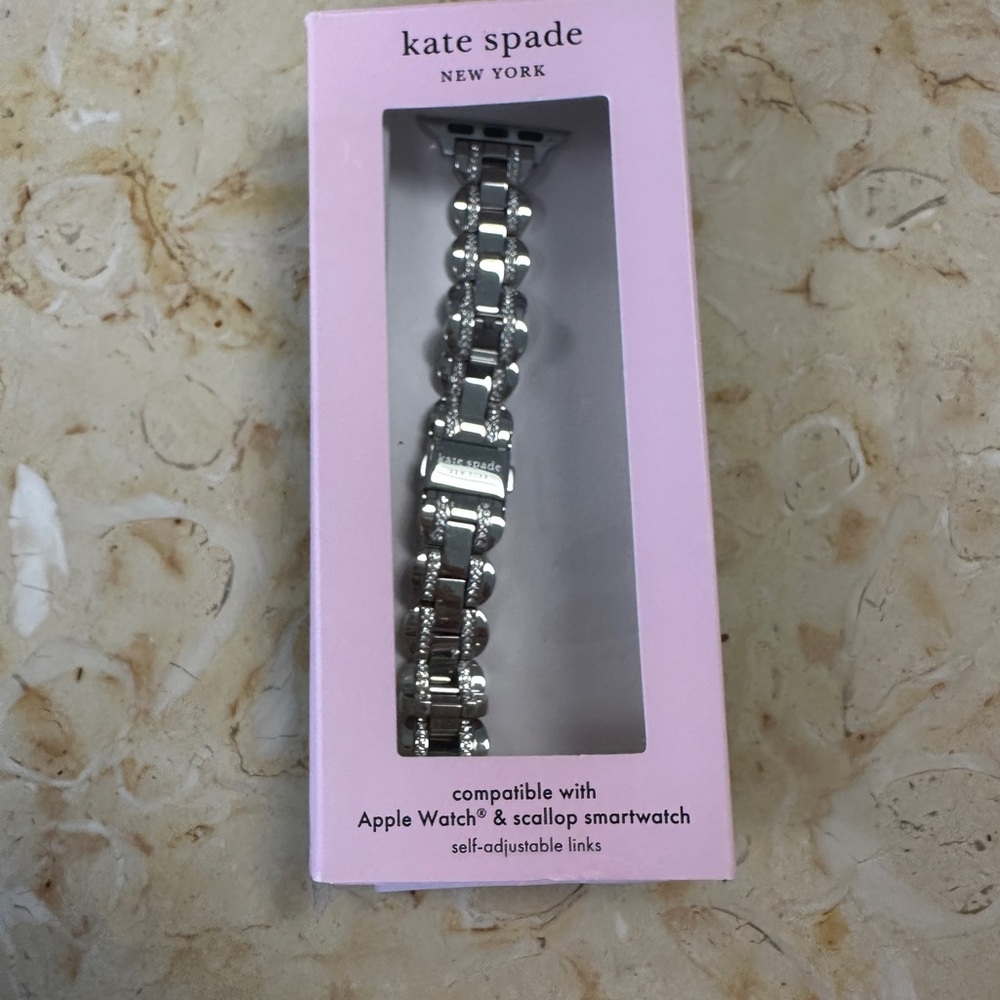 Kate Spade New York Apple Watch Stainless Steel band (linked adjustable)